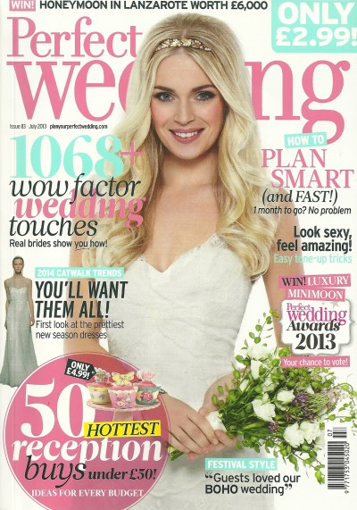 Perfect Wedding cover July 13